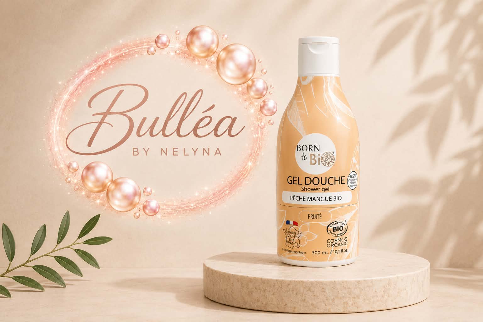 Gel douche Pêche Mangue Bio