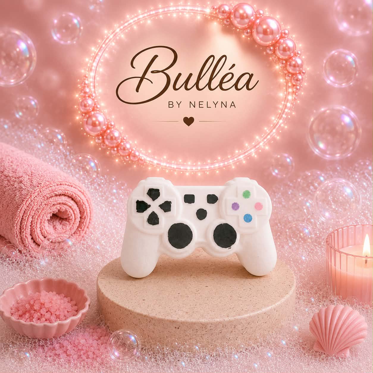 Bombe de bain Manette Gamer