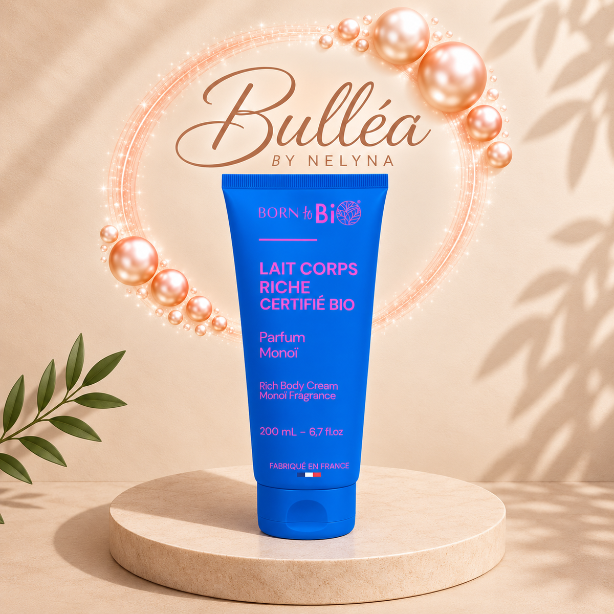 Lait Corps Nourrissant Bio Parfum Monoï
