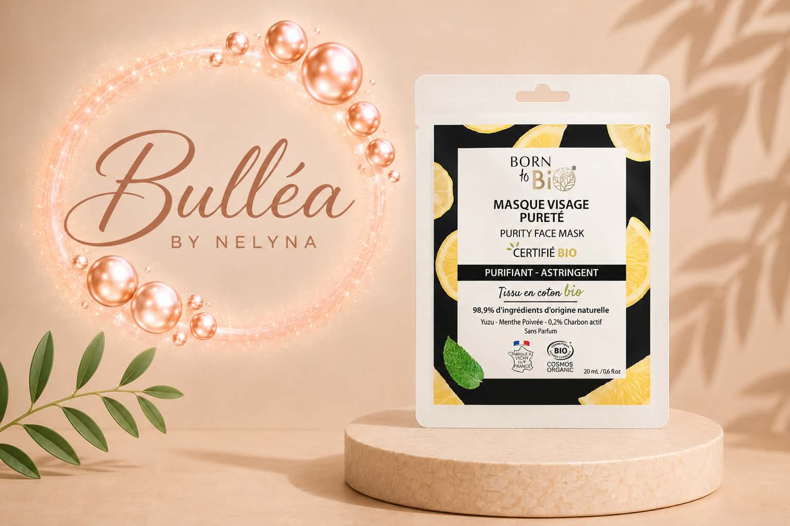 Masques Visage Bio en Coton