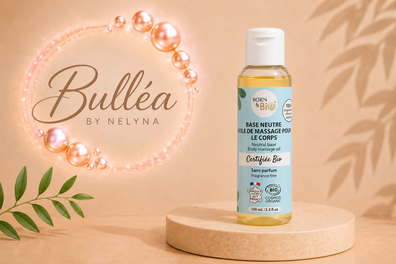 Huile de Massage Base Neutre Bio