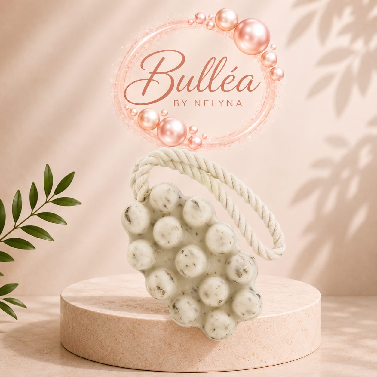 Savon de Massage Exfoliant aux Fleurs de Lavande