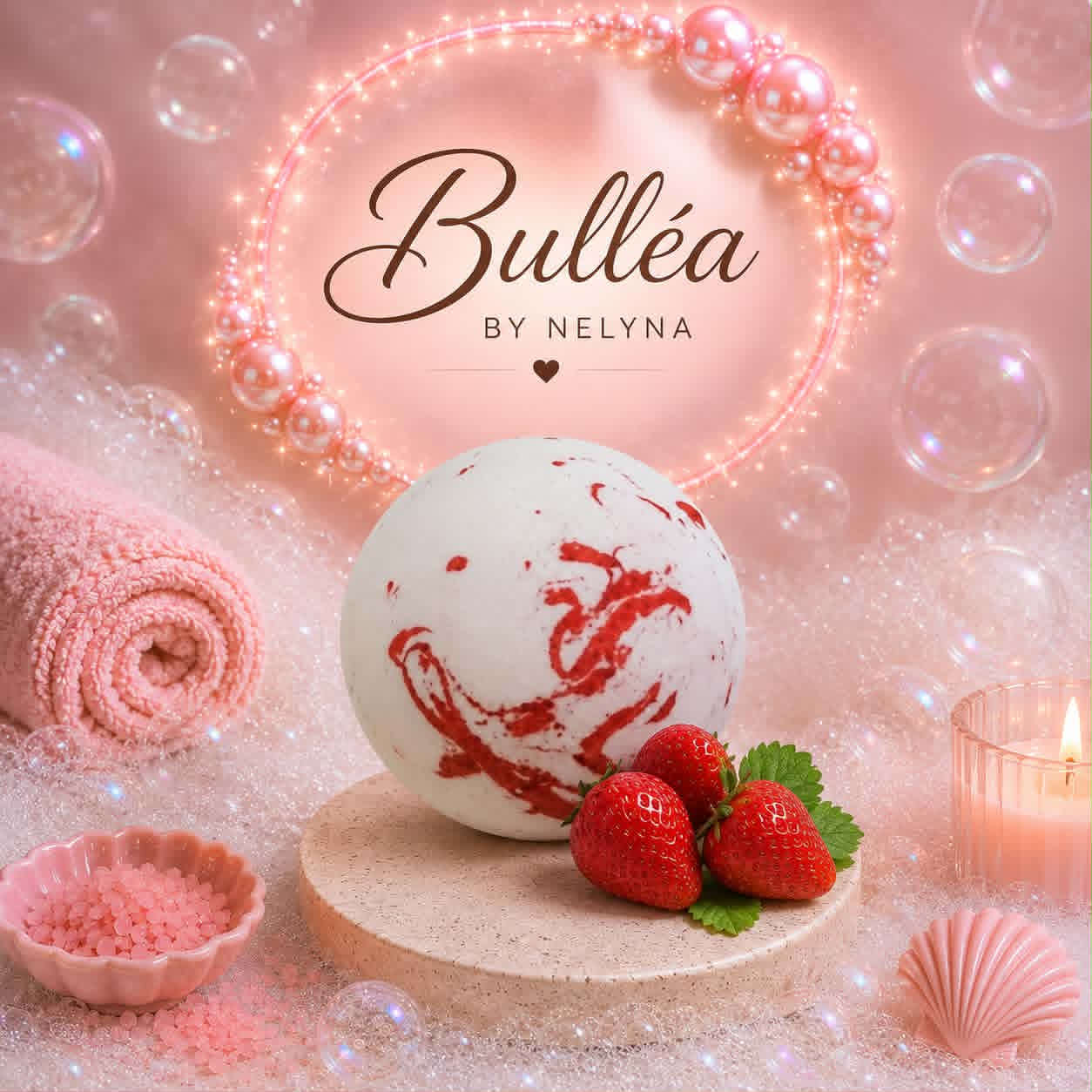Bombe de Bain Tropical Paradise Coco & Fraise