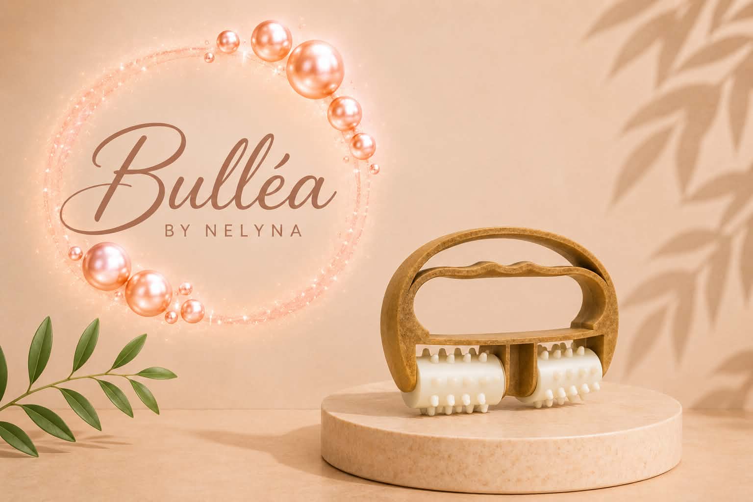 Brosse de Massage & Exfoliation en Fibres de Coco