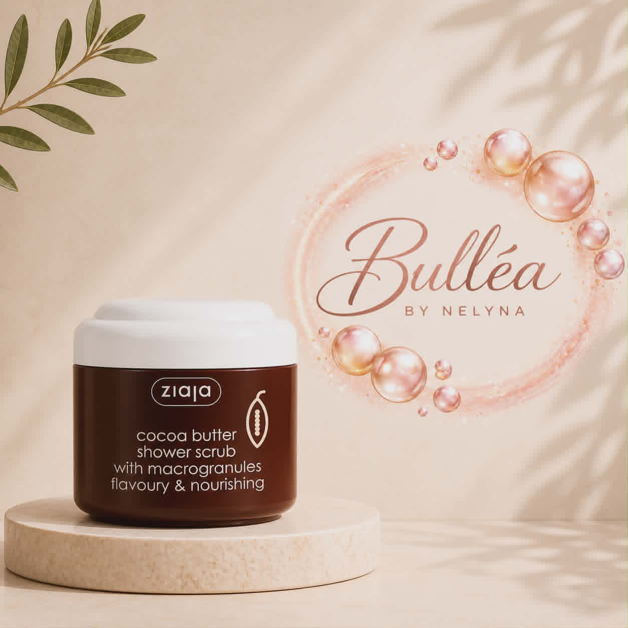 Gommage Corps Adoucissant au Beurre de Cacao