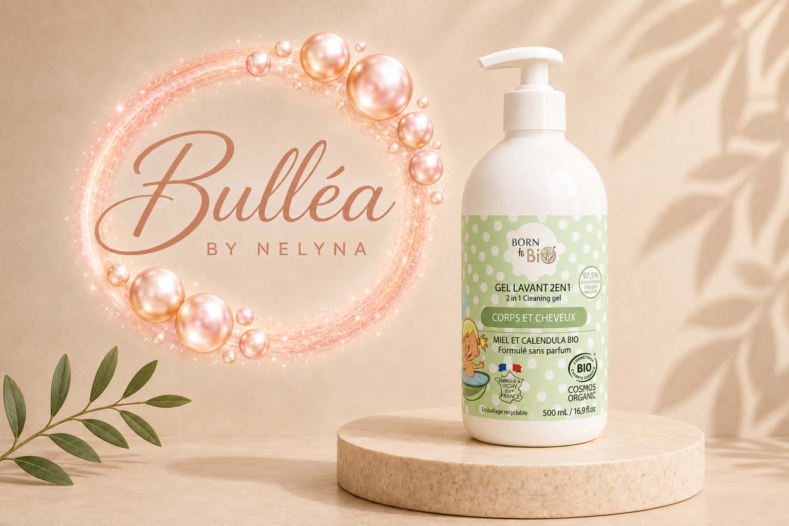 Gel Lavant Bébé Corps & Cheveux Bio