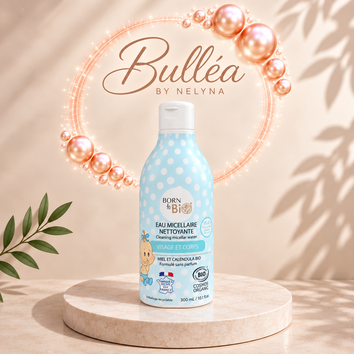 Eau Micellaire Nettoyante Bébé Bio 2-en-1
