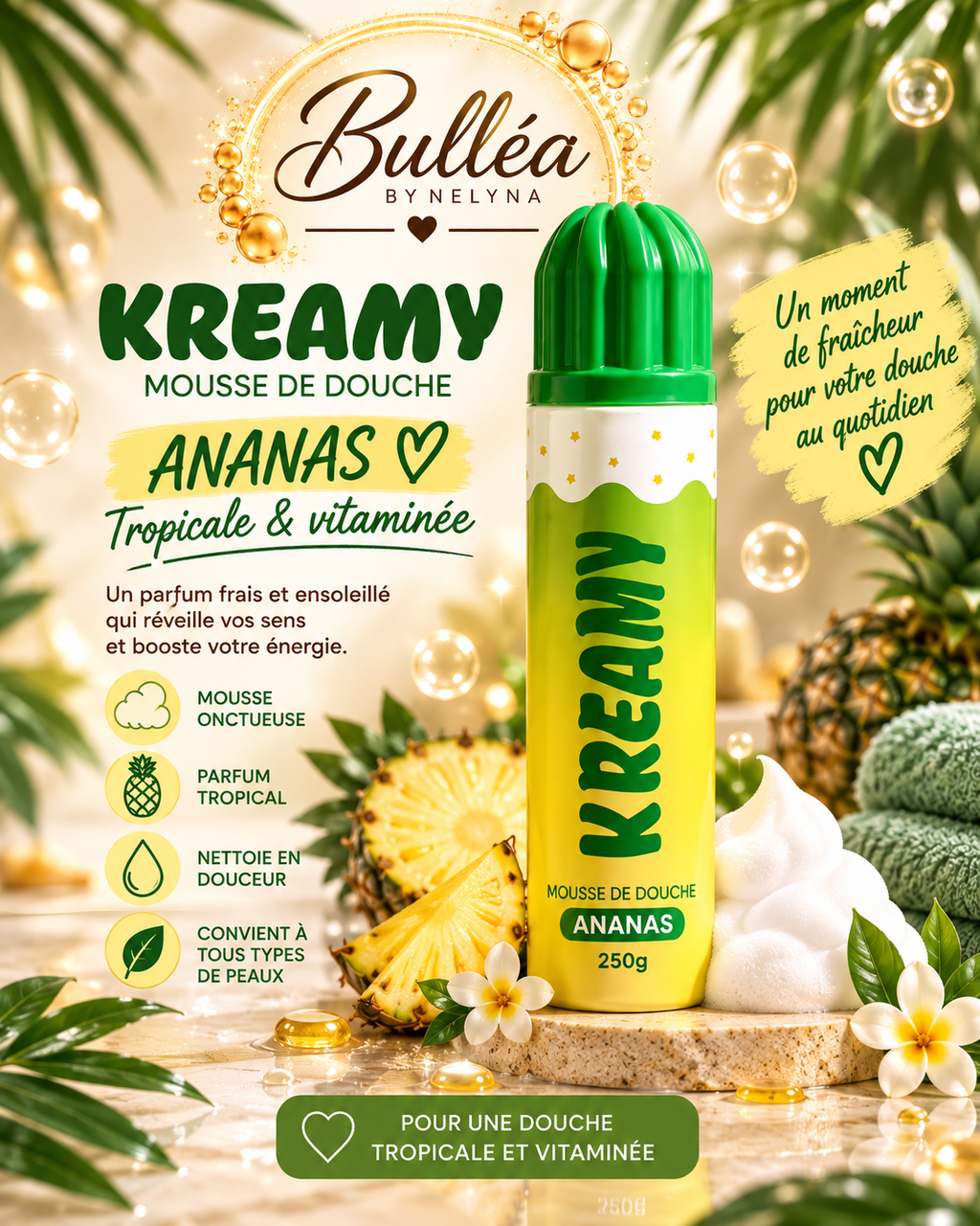 Mousse de Douche KREAMY