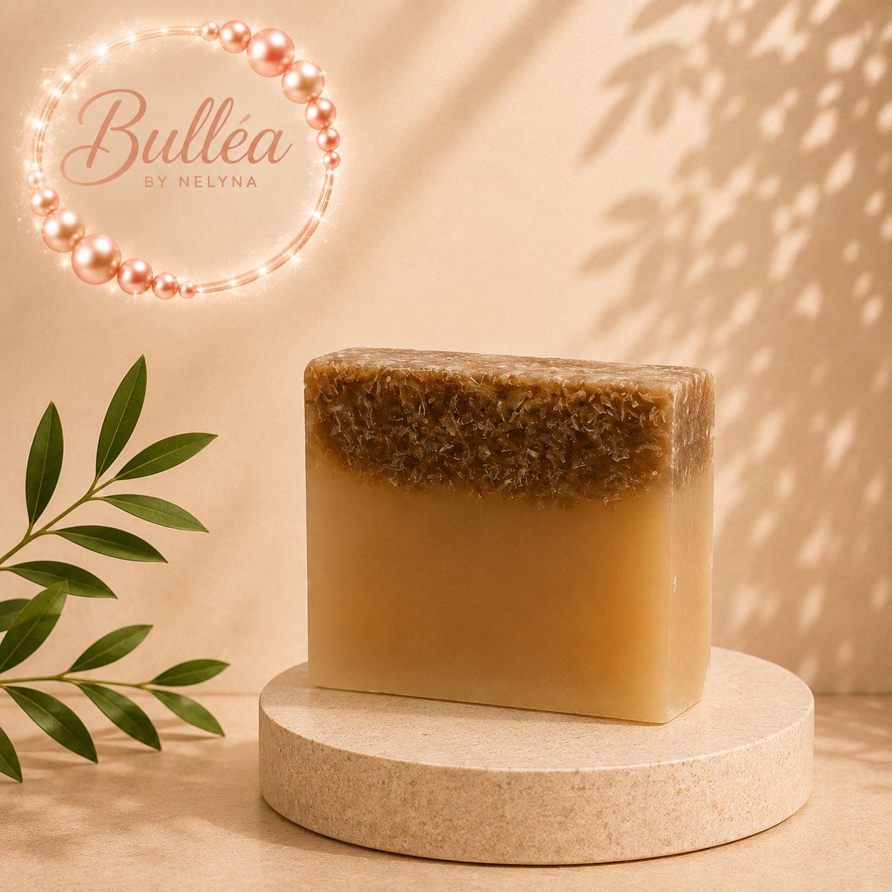 Savon artisanal Miel & Avoine