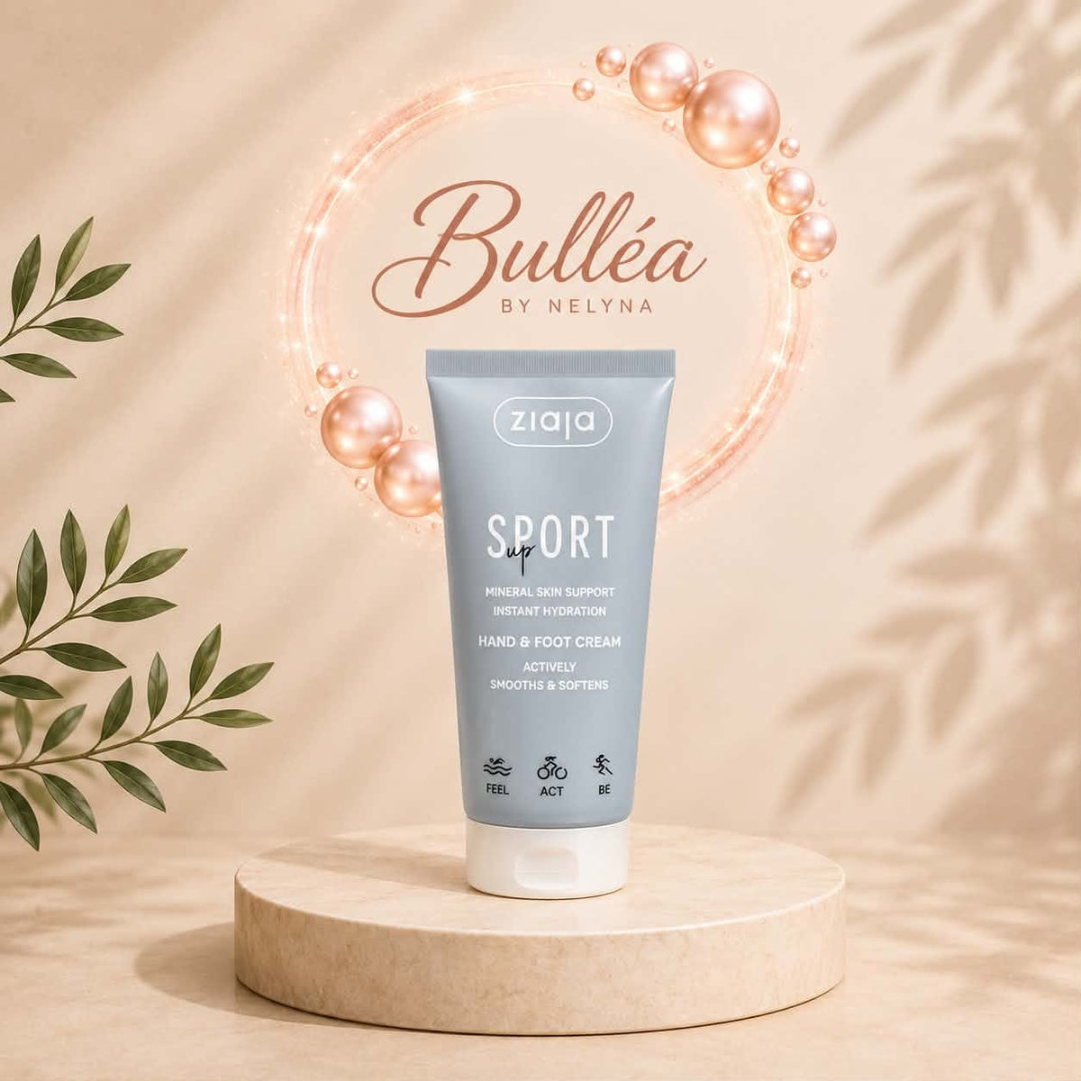 Crème Mains & Pieds Hydratante Réparatrice Spéciale Sport