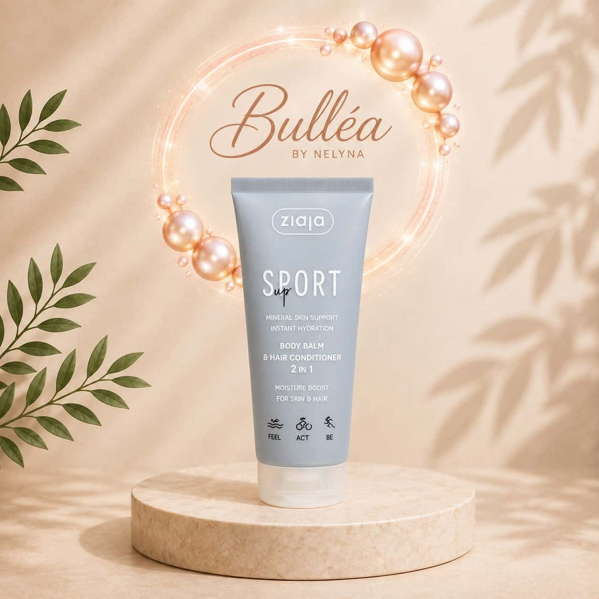 Baume Hydratant Corps & Cheveux Spécial Sport