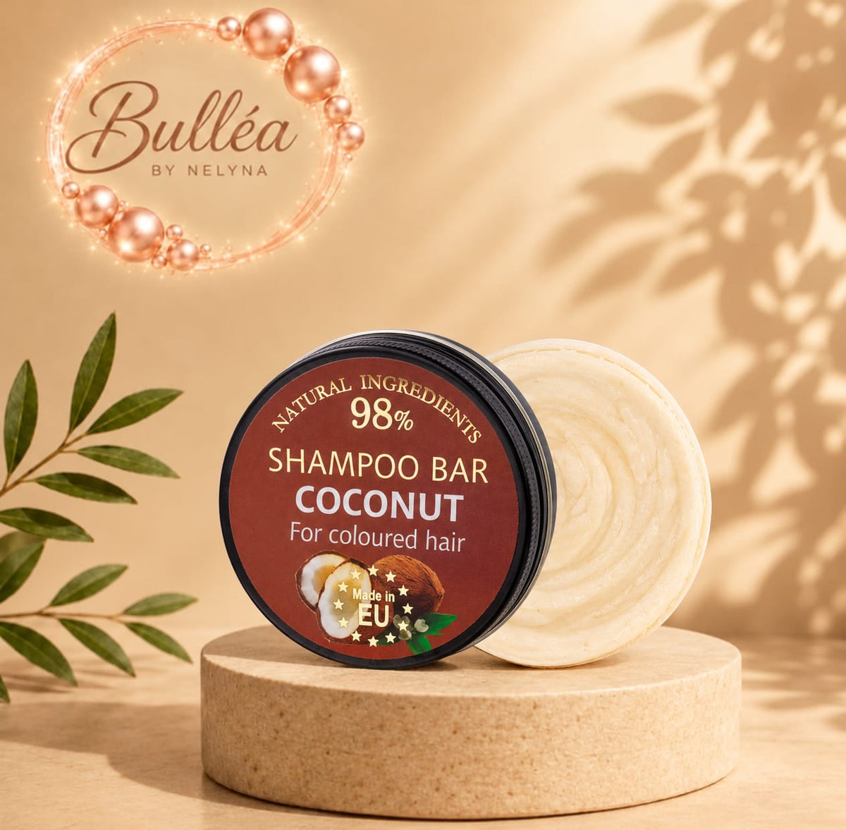 Shampoing solide en boîte aluminium