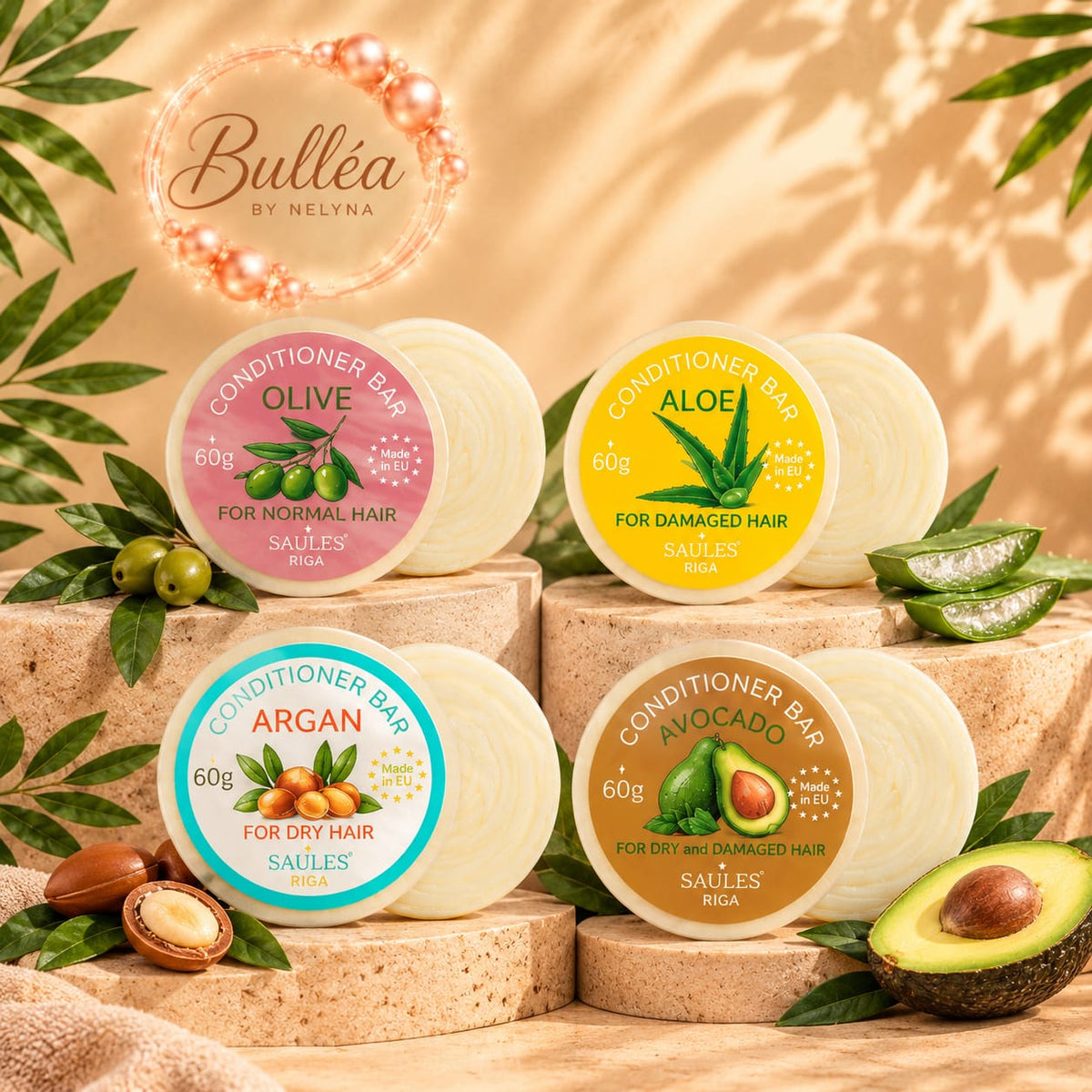 Après-shampoing solide nourrissant