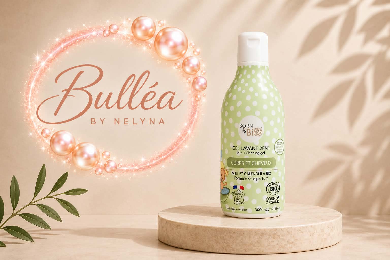 Gel Lavant Bébé Corps & Cheveux Bio